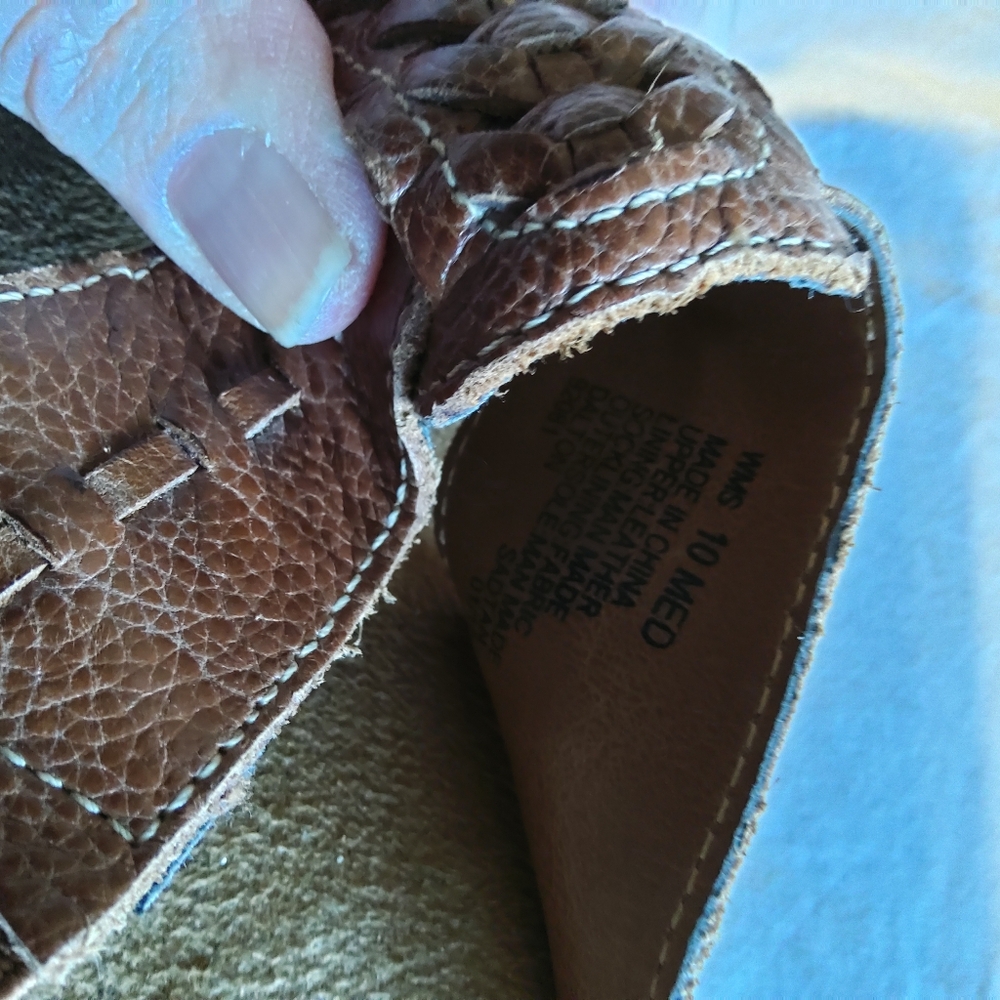 Natural Soul by Naturalizer leather sandals size 10 - Picture 5 of 6